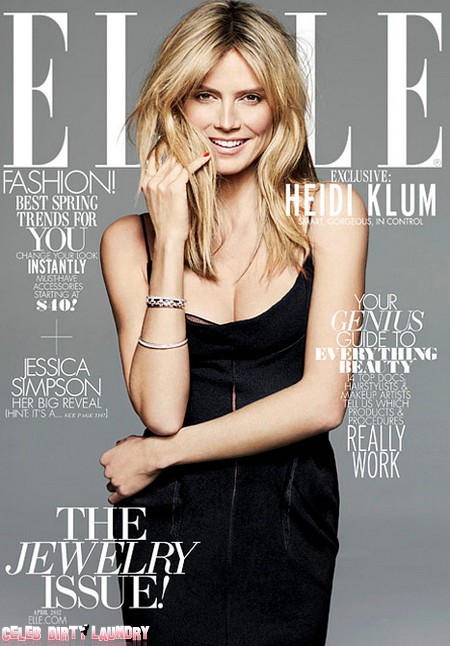 Heidi Klum Opens To Elle Magazine (Photo)