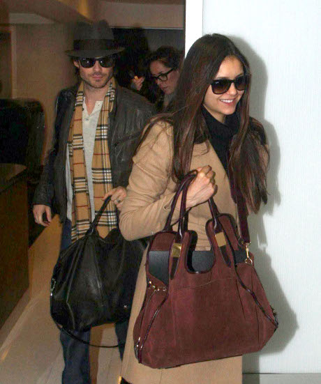 Ian Somerhalder and Nina Dobrev Return from their Super Sexy New Year’s Vacation in Thailand!