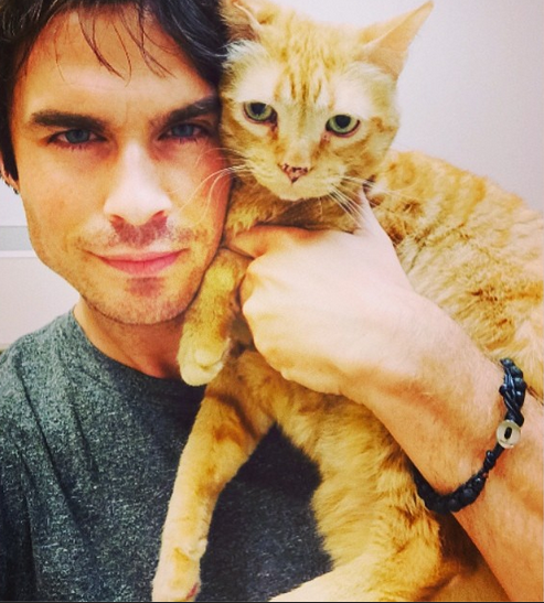 Ian Somerhalder Sexy Instagram Love Pic – Who Is It? – ‘Vampire Diaries’ Season 6 First Day Shooting (PHOTO)