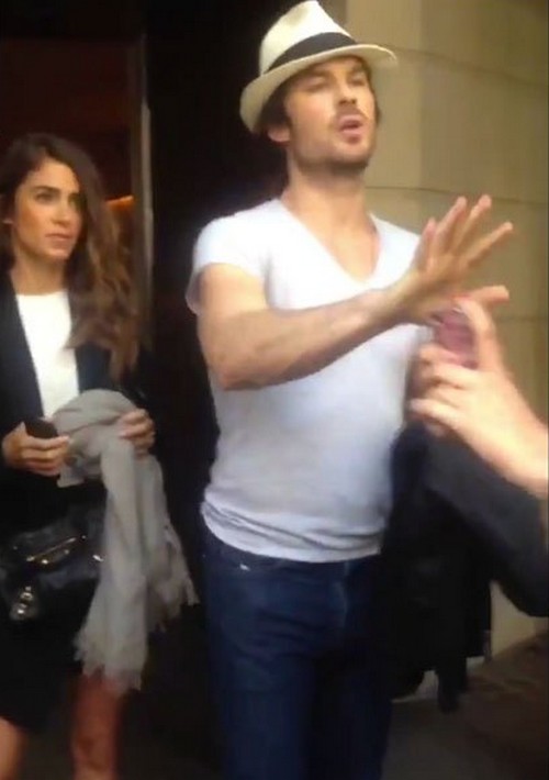 Ian Somerhalder Yells At Fans, Refuses to Take Pictures While Nikki Reed: The Vampire Diaries Star Shows Nasty True Colours?