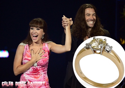 Diana DeGarmo’s FANCY Engagement Ring From Fiance Ace Young Finally Revealed (Photo)