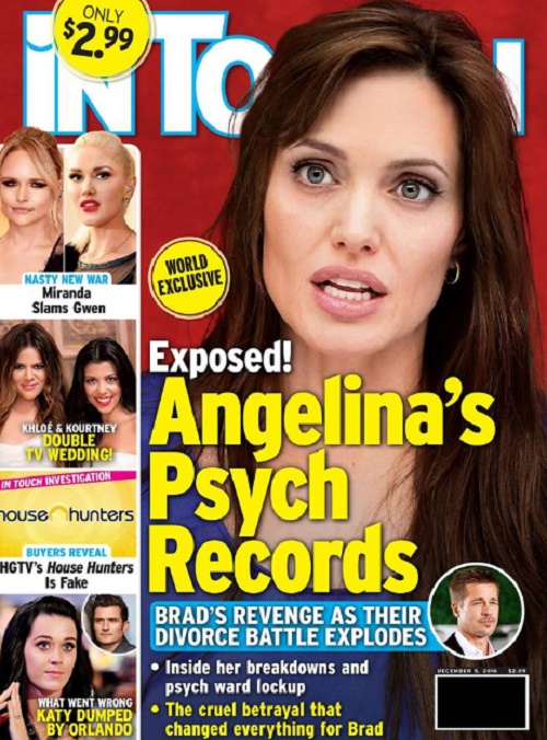 Angelina Jolie’s Psych Records Revealed: Brad Pitt To Take Full Custody Of Kids?