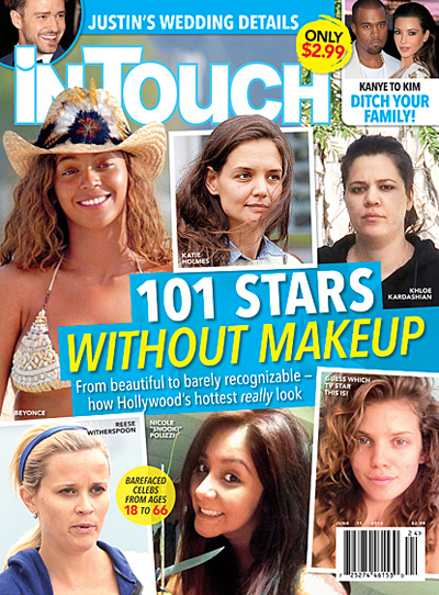 Stars Without Makeup: See Katie Holmes, Beyonce, Reese Witherspoon And More (Photo)