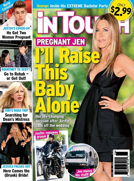 Pregnant Jennifer Aniston Prepares To Raise Baby Alone As Justin Theroux Calls Off the Wedding! (PHOTO)