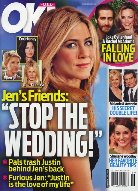 Jennifer Aniston and Justin Theroux Wedding: Friends Beg Jen Not To Marry – They Hate Him! (PHOTO)