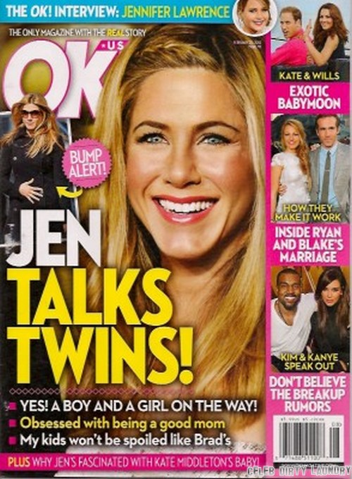 Jennifer Aniston Talks Twins!