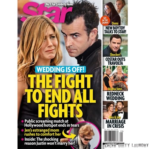 Jennifer Aniston and Justin Theroux Wedding Off After Huge Fight – Why He Won’t Marry Her!