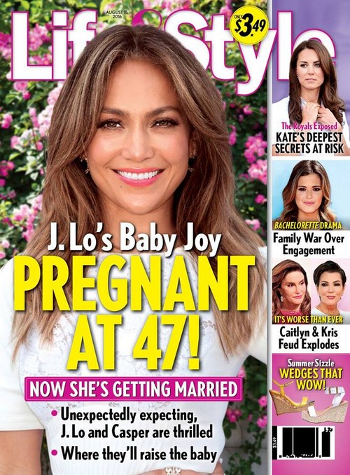 Jennifer Lopez Pregnant With Casper Smart’s Baby?
