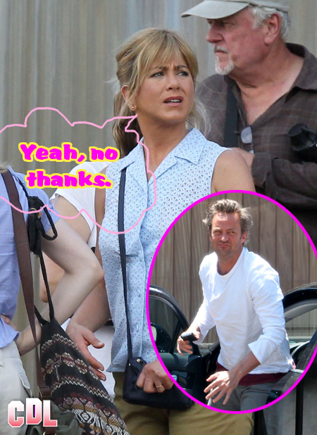 Jennifer Aniston is no Friend of Matthew Perry — Gives him the Cold Shoulder!