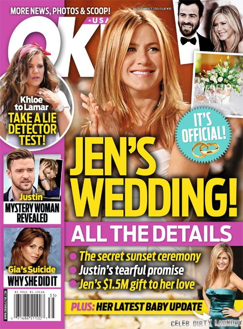 Jennifer Aniston’s Wedding Details Released: Justin Theroux WILL Be There Too (PHOTO)