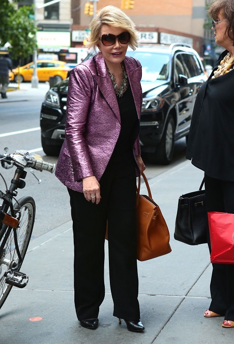 Joan Rivers Attacked By PETA At Recent Book Signing – Responds To Her Haters With Mad Diva Snark!