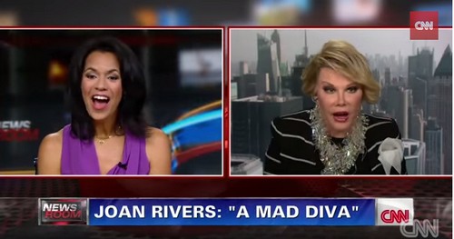 Joan Rivers Walks Out Of CNN Fredricka Whitfield’s Negative Interview (VIDEO)