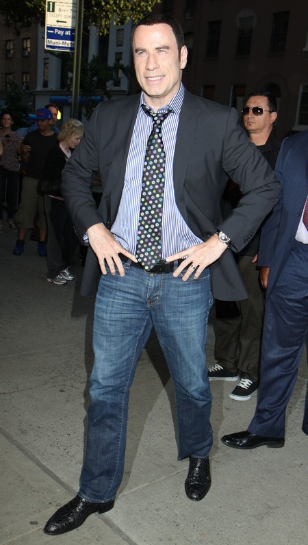 John Travolta Gets Flirty With A Male Bartender Before Getting Rejected!