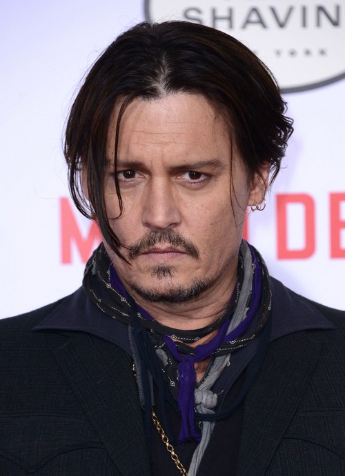 Johnny Depp and Amber Heard Married – Johnny Wearing Wedding Ring At Mortdecai LA Premiere