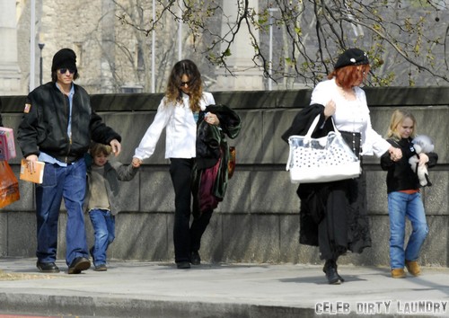 Johnny Depp’s Children In Deep Trouble After Vanessa Paradis Split – But He’s In Denial