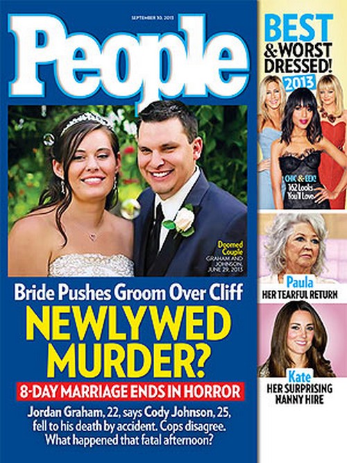Jordan Graham Pushed Cody Johnson Off A Cliff To His Death: Murdered New Husband In A Glacier
