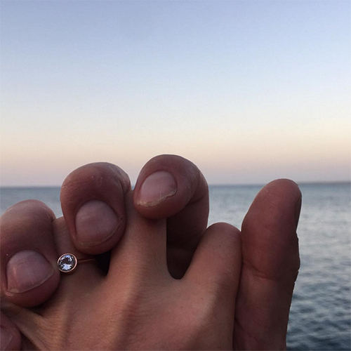 Julia Stiles Engaged to New Boyfriend, Preston J. Cook – Unique Engagement Ring