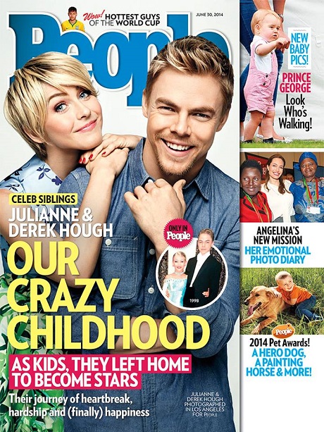 Julianne Hough And Derek Hough Survived Childhood Scandal To Become World Famous Ballroom Dancers! (PHOTO)