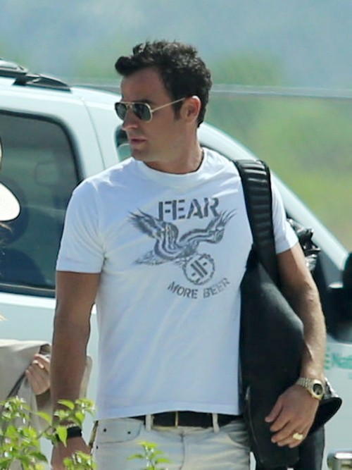 Justin Theroux Cheated On Jennifer Aniston at Robert Downey Jr.’s Party