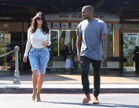 Kim Kardashian and North West Banned By Kanye From Appearing In 2014 Kardashian Christmas Card!