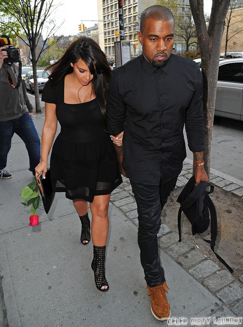 Kanye West To Abandon Kim Kardashian After She Gives Birth, Kim To Raise Baby Alone – Report