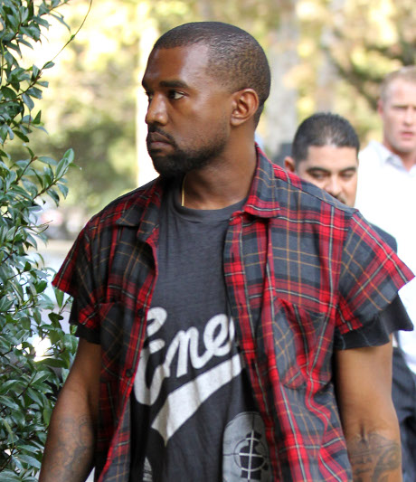 Kim Kardashian & North West Attend Kanye West Concert and Cheer him on from Back Stage!