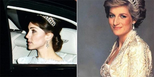 Kate Middleton Dares To Wear Princess Diana Tiara: Touching Tribute or Manipulative Move To Undermine Camilla Parker-Bowles?