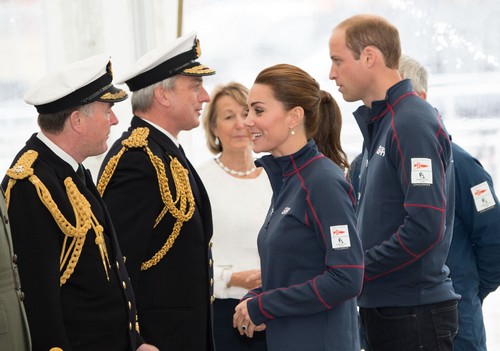 Kate Middleton Looking Very Sporty with Prince William at America’s Cup Royal Outing (PHOTOS)