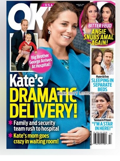 Kate Middleton Gives Birth After Delivery Room Drama – According to OK! (PHOTOS)