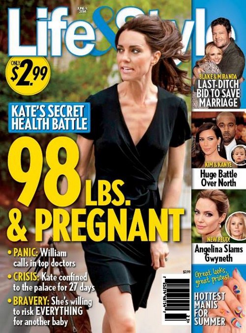 Kate Middleton Pregnant: Sick With Baby Number Two Only 98 Pounds and Baby Bump Reported (PHOTO)