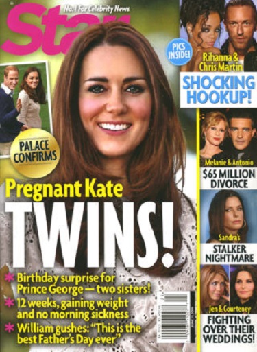 Kate Middleton Pregnant With Twin Girls – Bare Bum Scandal Forgotten? (Report Update)