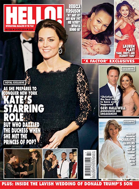 Kate Middleton Flirts With One Direction Boys At The Royal Variety Show – Prince William Watches From The Sidelines!