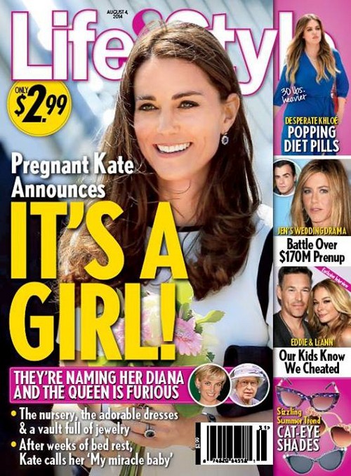 Kate Middleton Pregnant With Baby Girl: To Name Second Child Diana After Prince William’s Mother (PHOTO)
