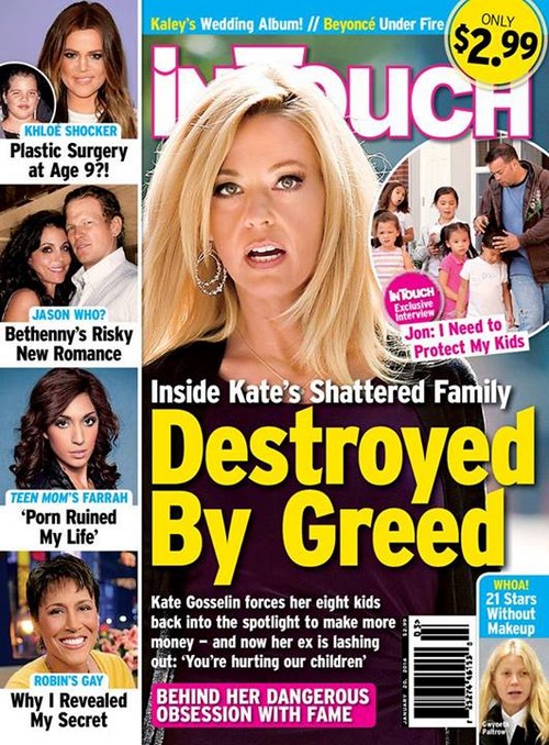 Kate Gosselin Continues Famewhoring Her Kids – Jon Gosselin Retaliates