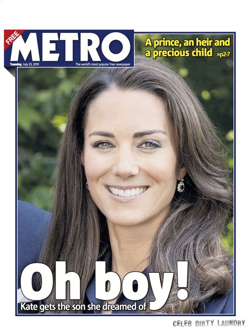Kate Middleton and Royal Baby Boy Scheduled to Leave Hospital at 1pm EST- Kate’s Hairdresser There Now! (PHOTOS)