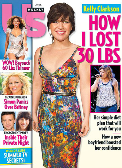 Kelly Clarkson Is Looking Skinny On The Cover Of US Weekly (Photo)