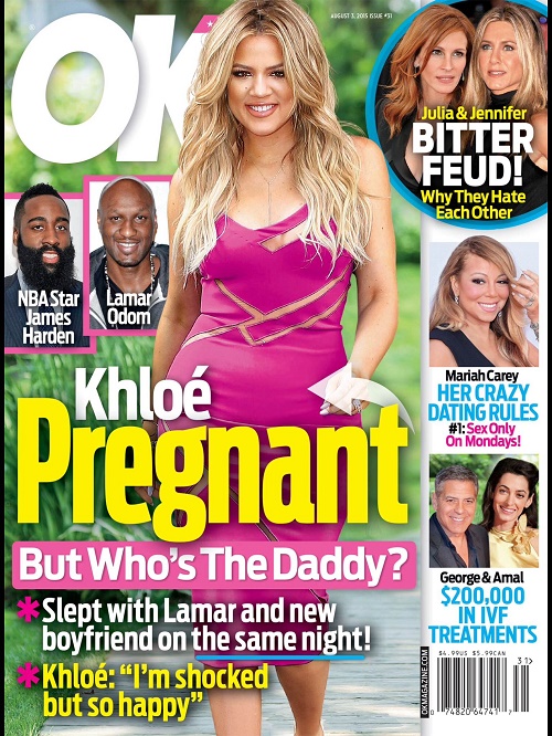 Khloe Kardashian Pregnant With Baby Number One: Father A Mystery – Is It New Boyfriend James Harden Or Ex Lamar Odom?