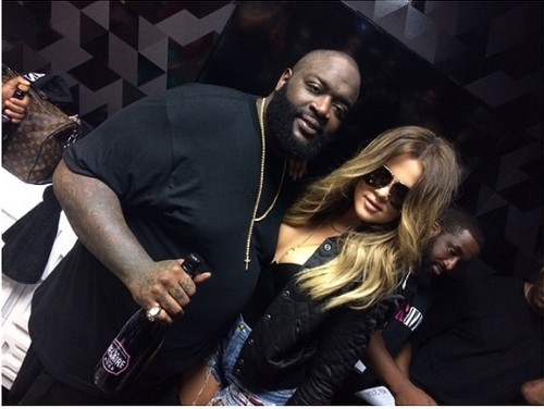Khloe Kardashian and Rick Ross Instagram Photo Hook Up: Rick Raps About His Desire For Khloe