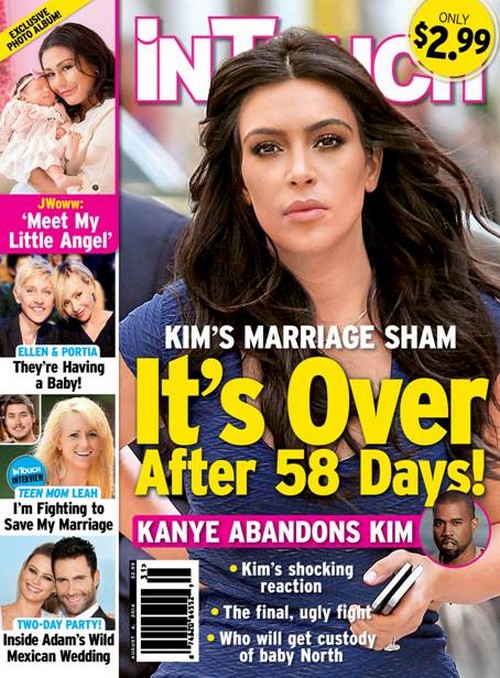 Kim Kardashian Divorce: Kanye West Moves Out – North West Custody Fight – Marriage in Shambles (PHOTO)