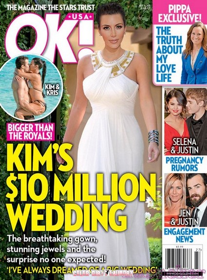 Kim Kardashian Is Considering On-Screen Wedding