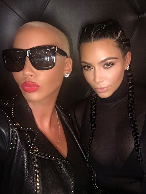 Kim Kardashian And Amber Rose Feud Ends: Friends Again, Photo Proof – Kourtney Kardashian Furious?