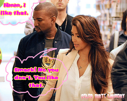 Kim KarTRASHian Completely Overpowers Kanye West — She’s Boss!