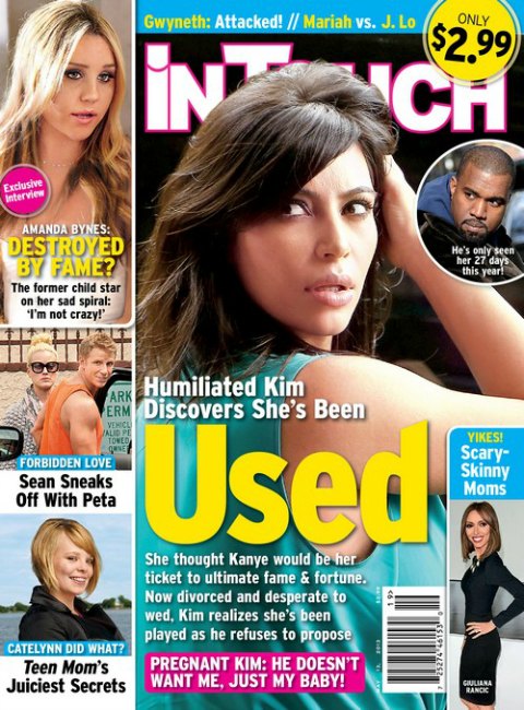 Kanye West Refuses To Marry Kim Kardashian — Only Wanted A Baby! (Photo)