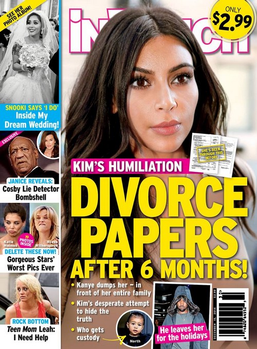 Kim Kardashian Divorce: Kanye West Serves Papers: Custody Battle Over North West Ensues