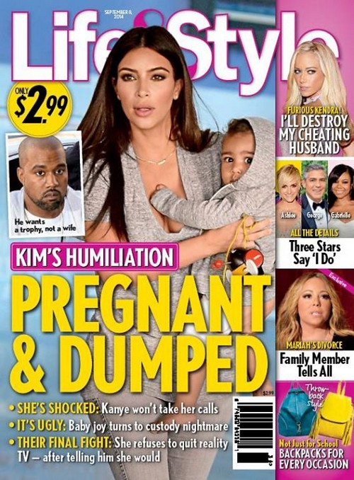 Kim Kardashian Pregnant With Second Child As Kanye West Ignores Her? (PHOTO)