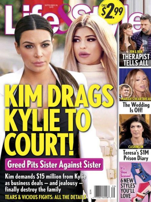 Kim Kardashian Suing Kylie Jenner For $15 Million: Claims Kylie Stole Image, Owes Royalty