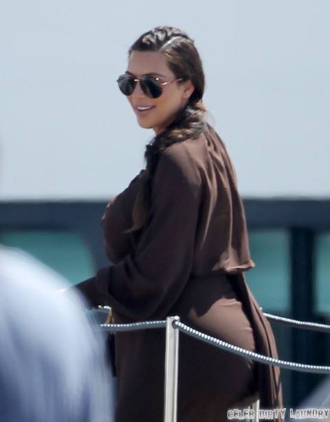 Kim Kardashian and North West Make First Public Appearance – Report