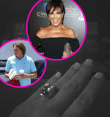 Kim Kardashian & Kanye West’s Impending Wedding Already Riddled with Drama: Who Will Walk Kim Down the Aisle? Not Bruce!