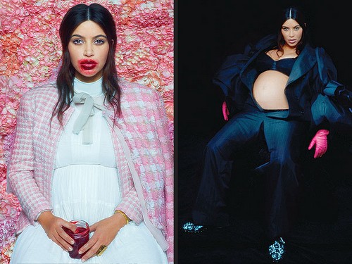 Kim Kardashian’s Grill and Karl Lagerfeld Pregnancy Photos – Gross Or Ugly?