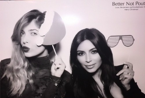 Kim Kardashian, Bruce Jenner, and Kanye West Attend Kris Jenner’s Christmas Party – One Big Unhappy Family!